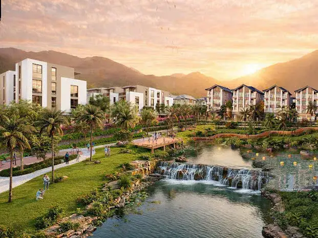Biệt thự TK5-52 – Thanh Khê 5 – Biệt thự căn góc, view suối