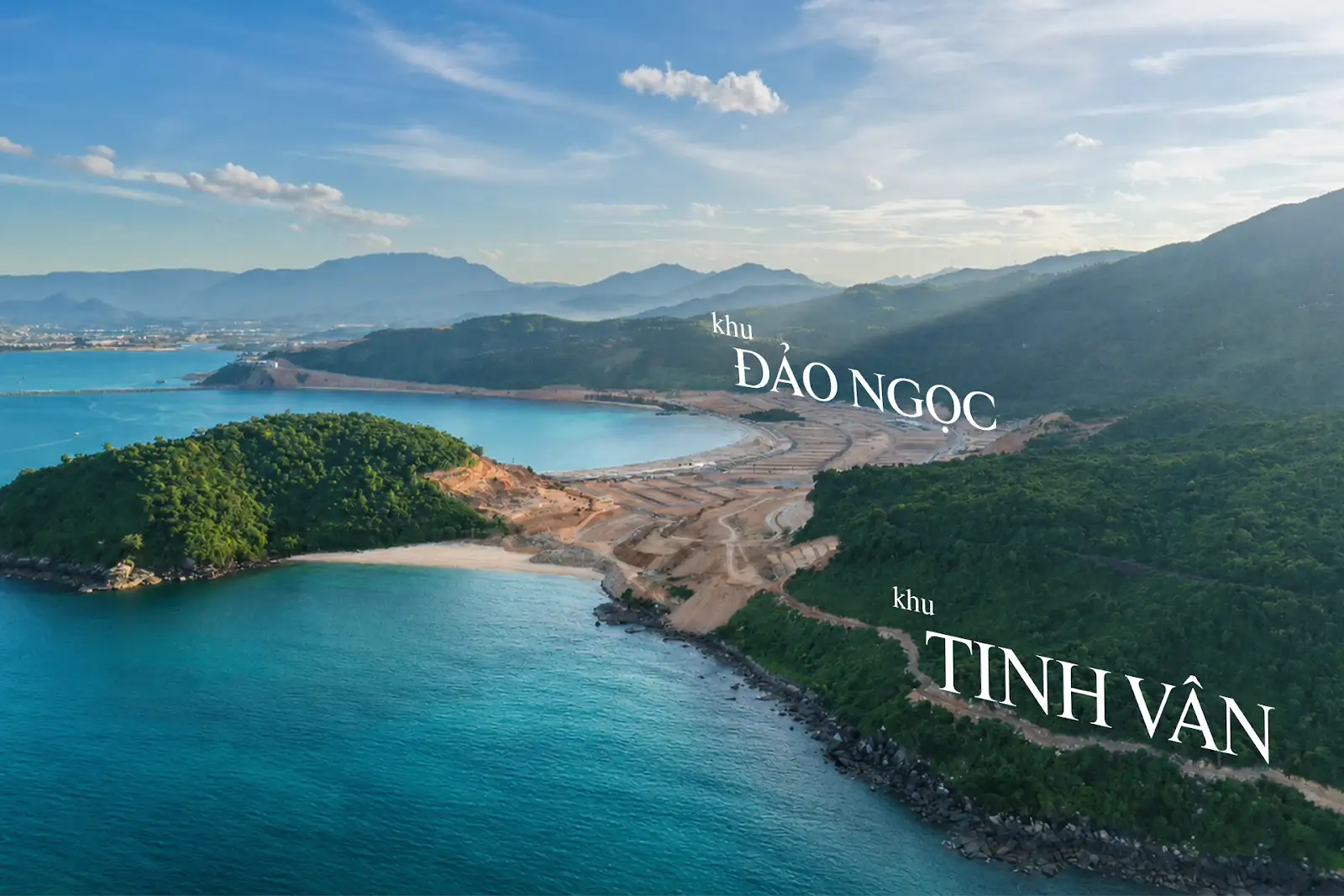 Tiến độ Vinhomes Hải Vân Bay 07/2026 – Phân khu Đảo Ngọc & Tinh Vân bên bờ vịnh